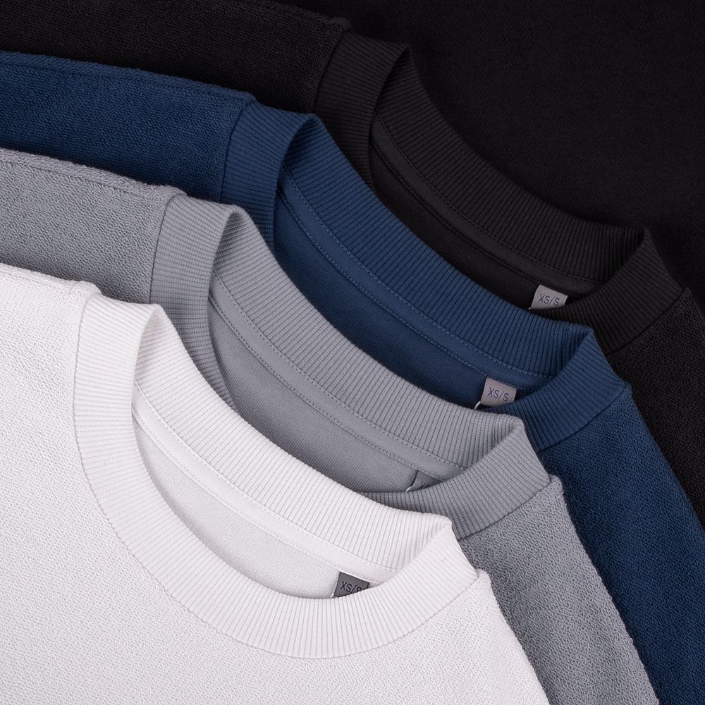 Свитшот оверсайз унисекс Vozduh фото на сайте Print Logo.