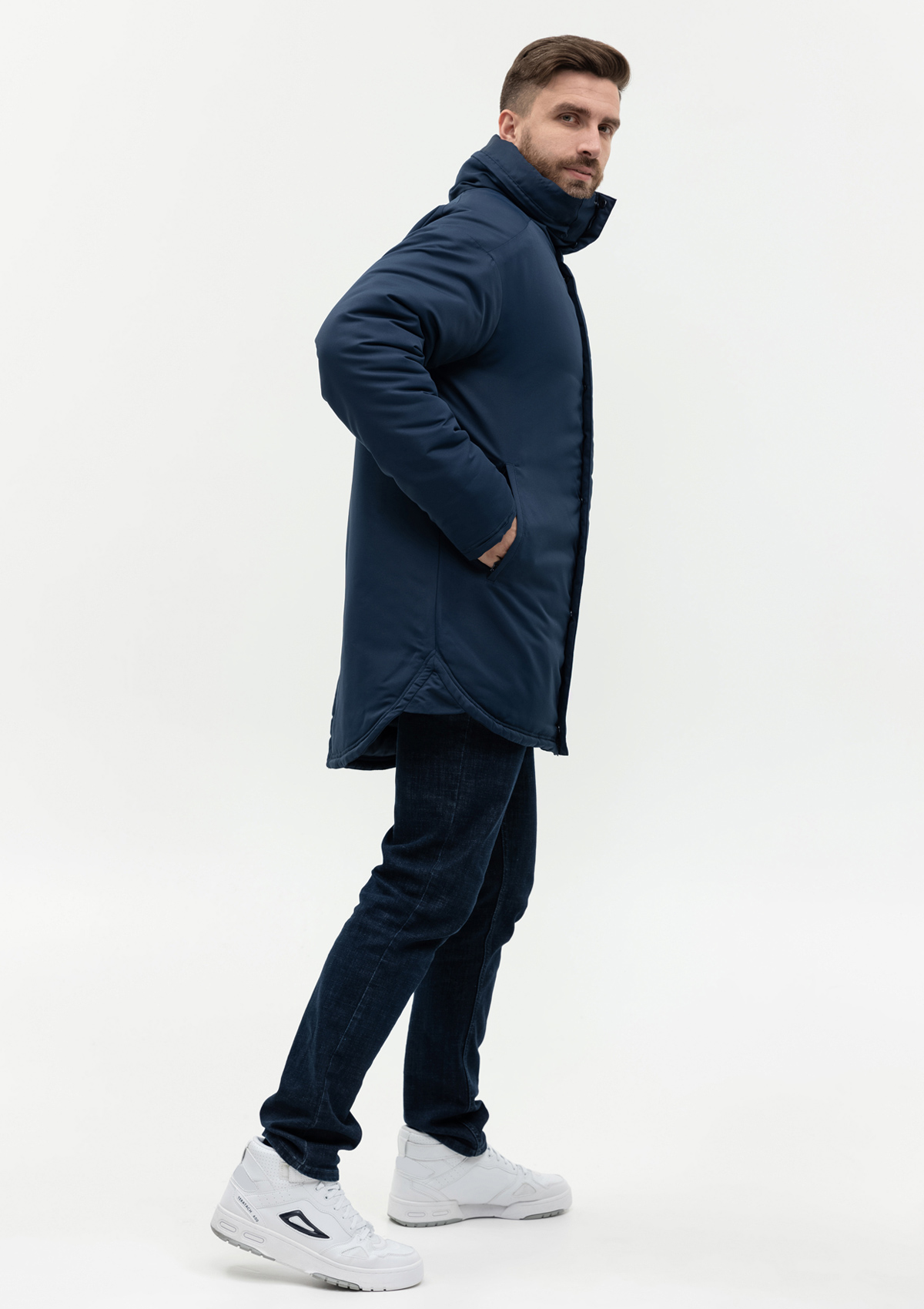 Куртка утепленная мужская STAN, 180,73, Тёмно-синий,  (46)  (52/XL)