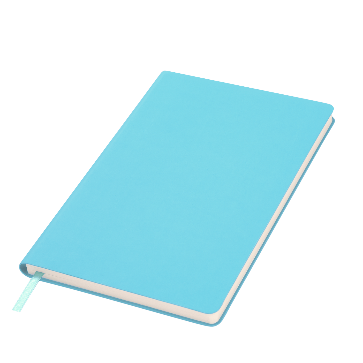 Ежедневник Спарк (Spark) недатированный, лазурный (с упаковкой, со стикерами)