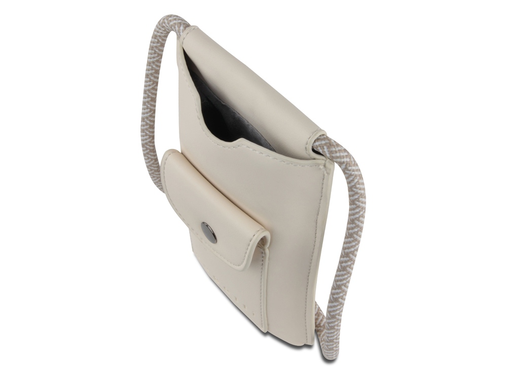 Сумка-чехол для мобильного телефона BUGATTI АЛМАТА | ALMATA, бежевая, полиуретан, 11x2x18 см