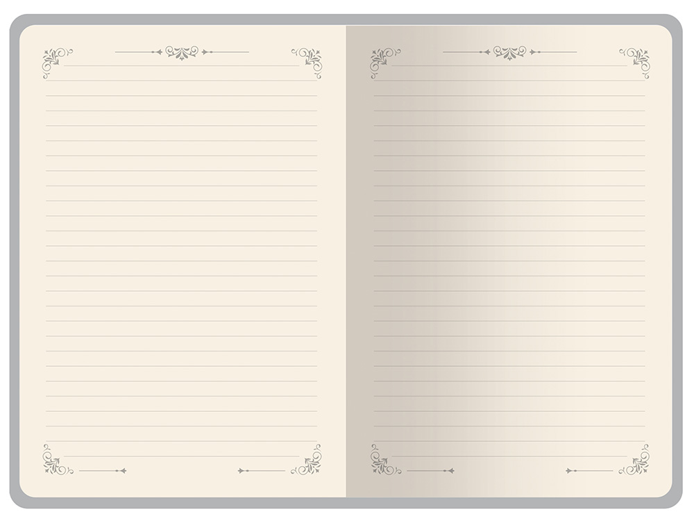 Ежедневник недатированный А5 Royal, коричневый с бронзовым срезом