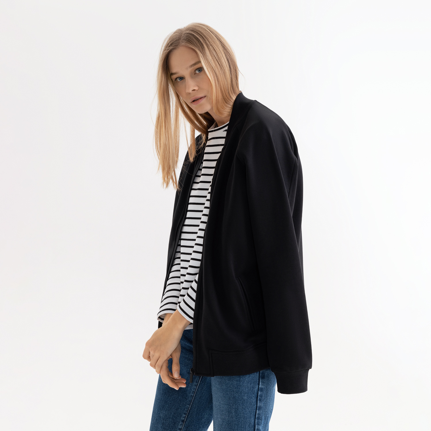 Толстовка на молнии унисекс Торрес НЕО (Torres NEO) черная, размер XXXL фото на сайте Print Logo.