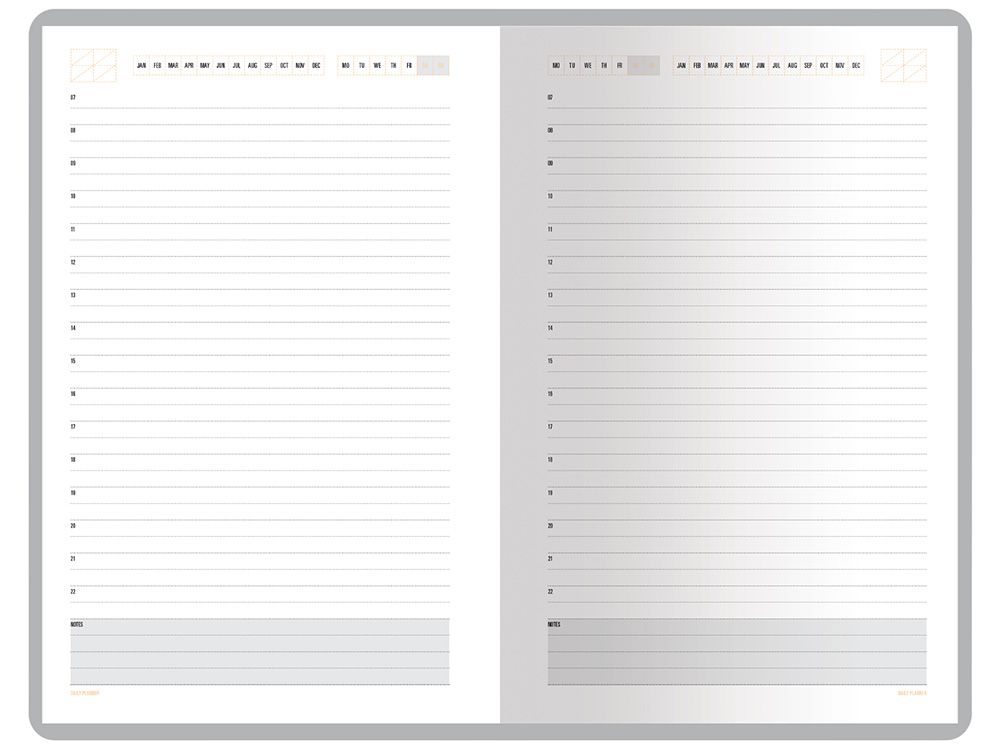 Ежедневник А5 недатированный Mercury, салатовый