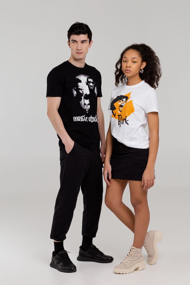 Футболка женская «Меламед. Bjork» — пример нанесения логотипа (Author's) | Print Logo