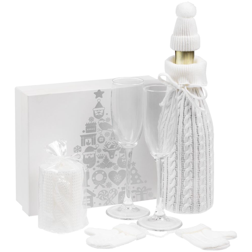 Коробка «Новогодняя история» — пример нанесения логотипа () | Print Logo