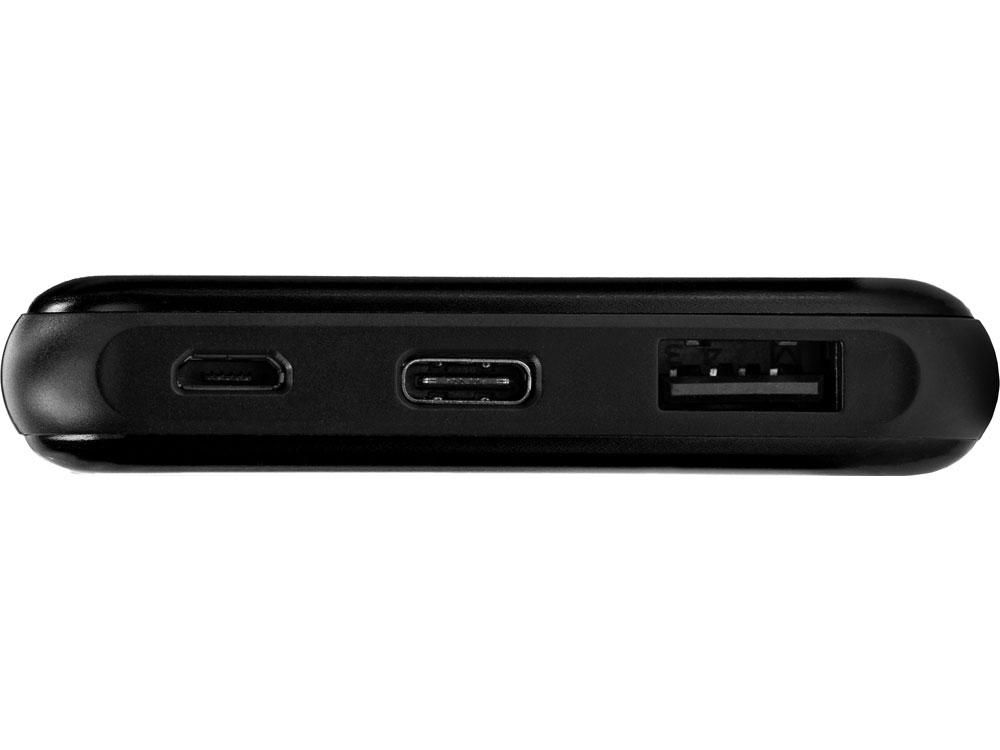 Внешний аккумулятор Forge v.2, металл, 10000mah, черный