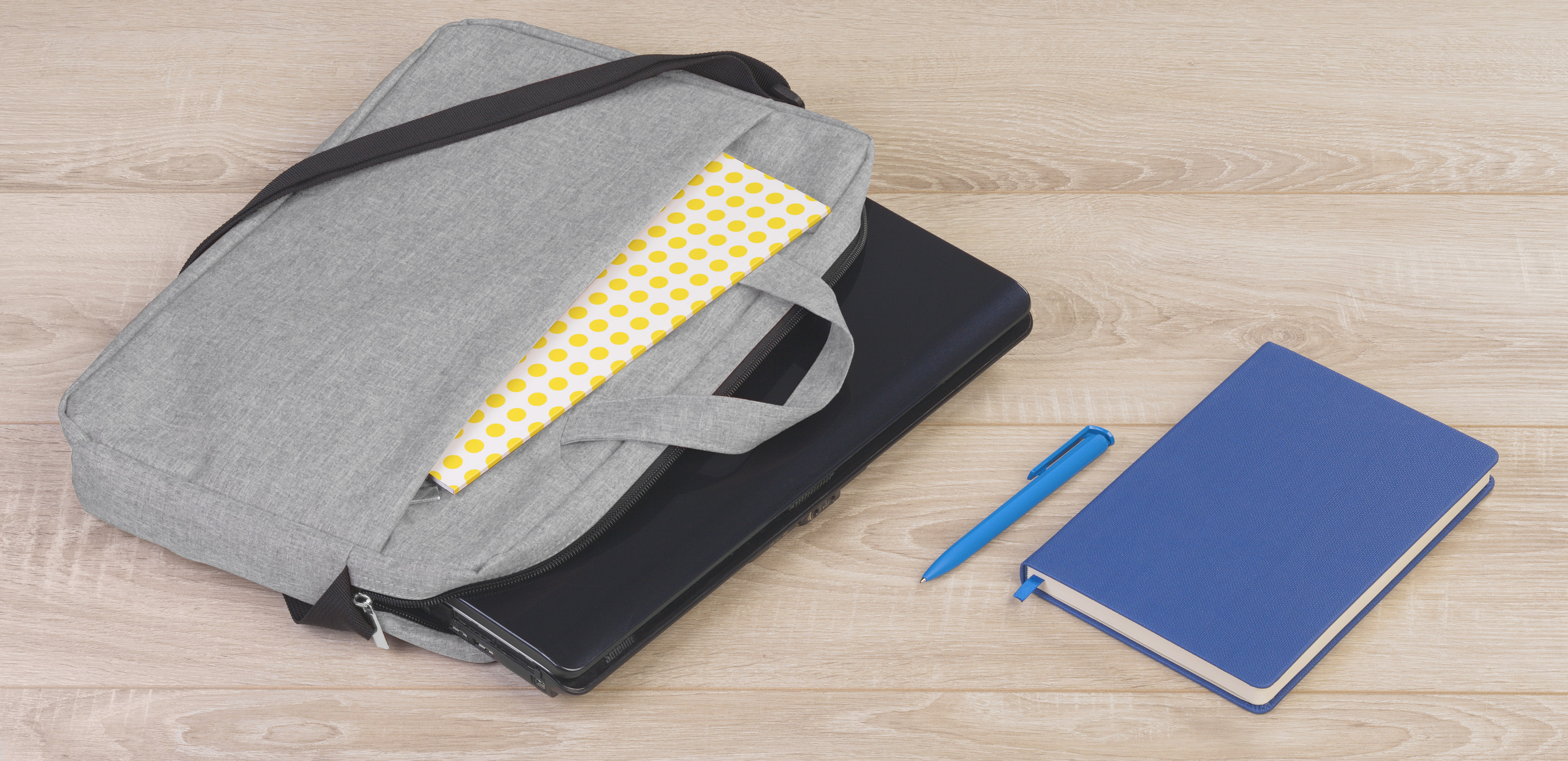 Сумка для документов "Office", серый