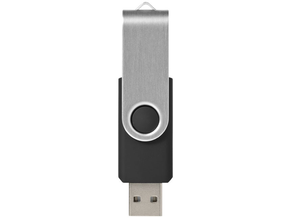 USB-флешка на 16 Гб Rotate Basic, черный