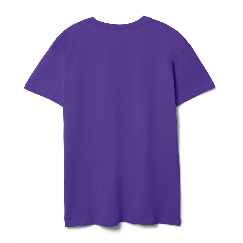 Футболка унисекс T-bolka 140, фиолетовая, размер XXL