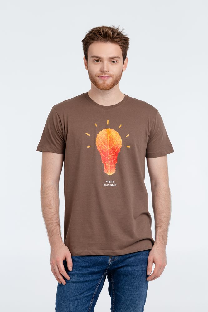 Футболка «Осенило» с логотипом Author's | Print Logo