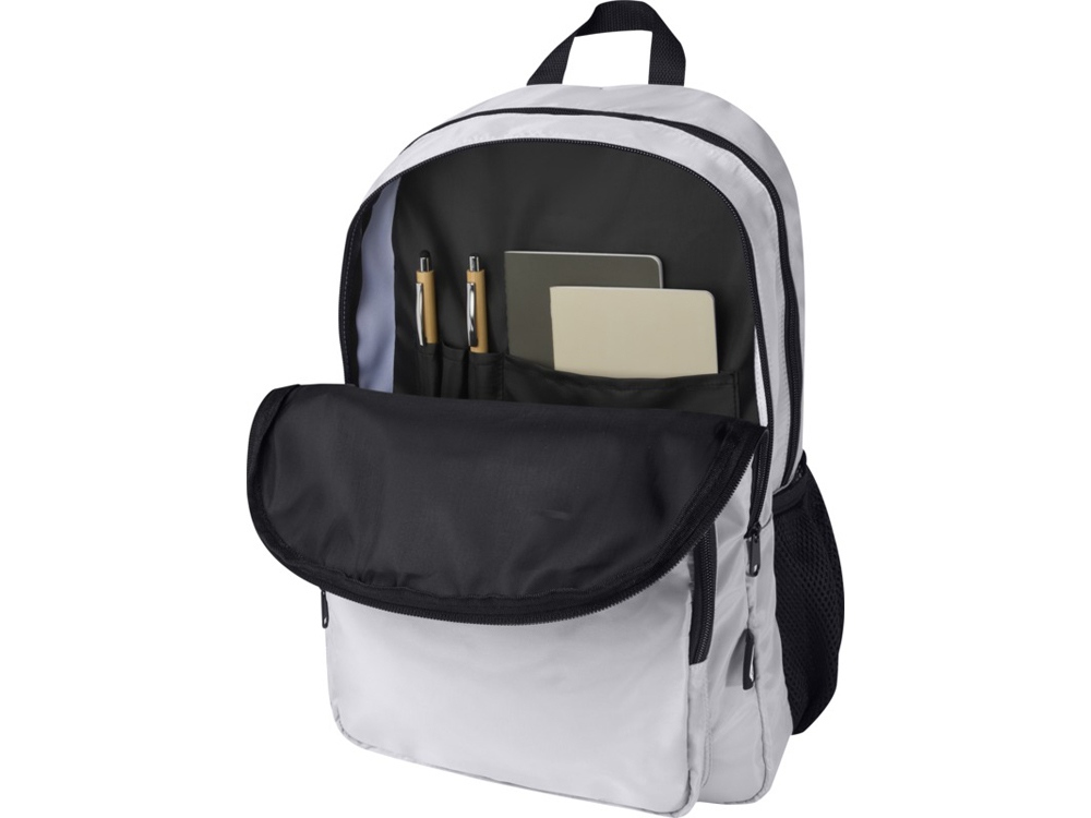 Рюкзак для ноутбука Trend Plus 15GRS из переработанного материала объемом 20 литров, серый