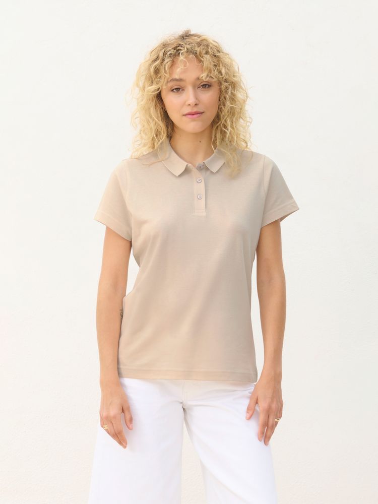 Рубашка поло женская Pacific Women, синяя (джинс), размер M