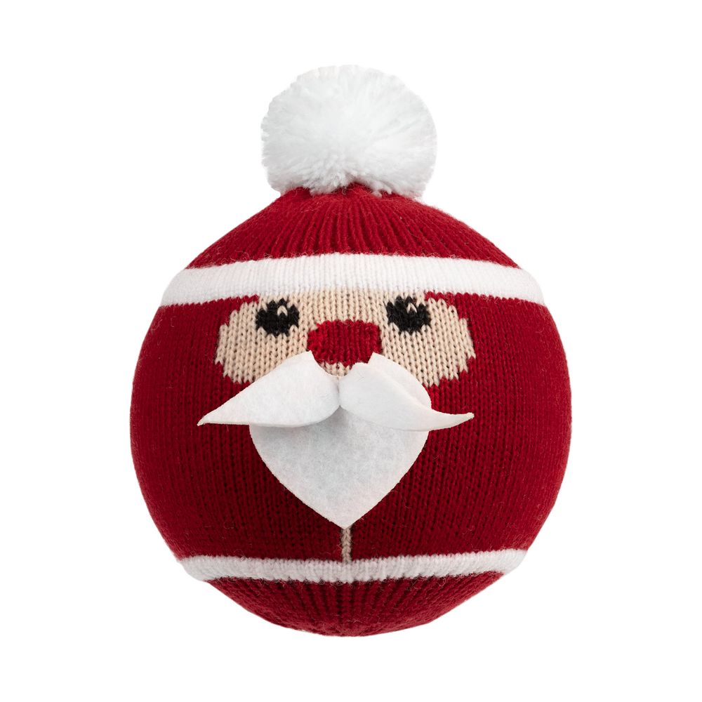 Елочный шар «Дедушка Мороз» с логотипом сделано в России | Print Logo