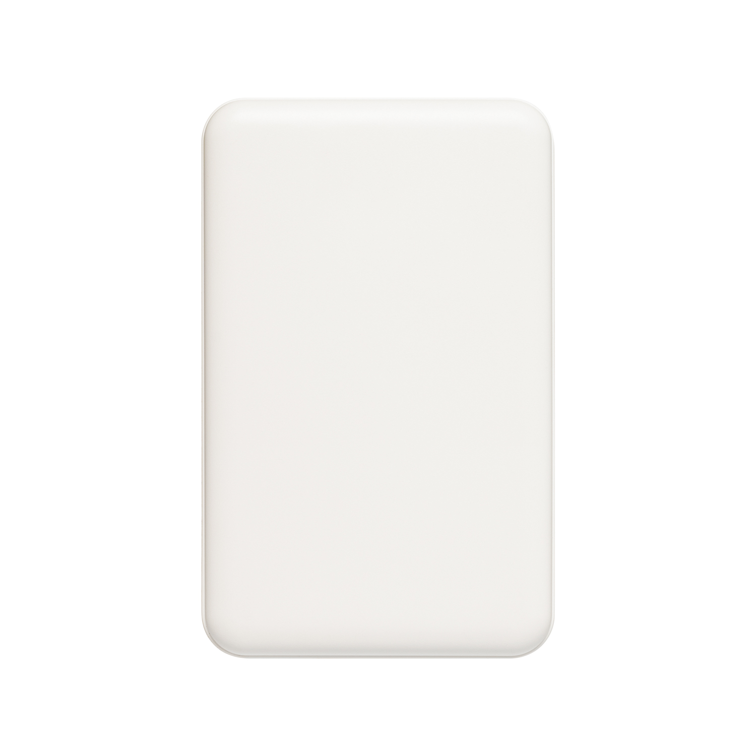 Внешний аккумулятор Ларго PD (Largo PD) 5000mAh с функцией беспроводной зарядки 15W, белый