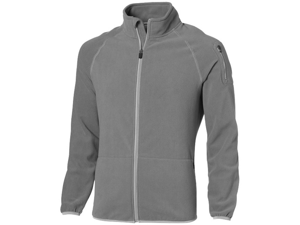 Куртка Drop Shot из микрофлиса мужская с логотипом Slazenger | Print Logo