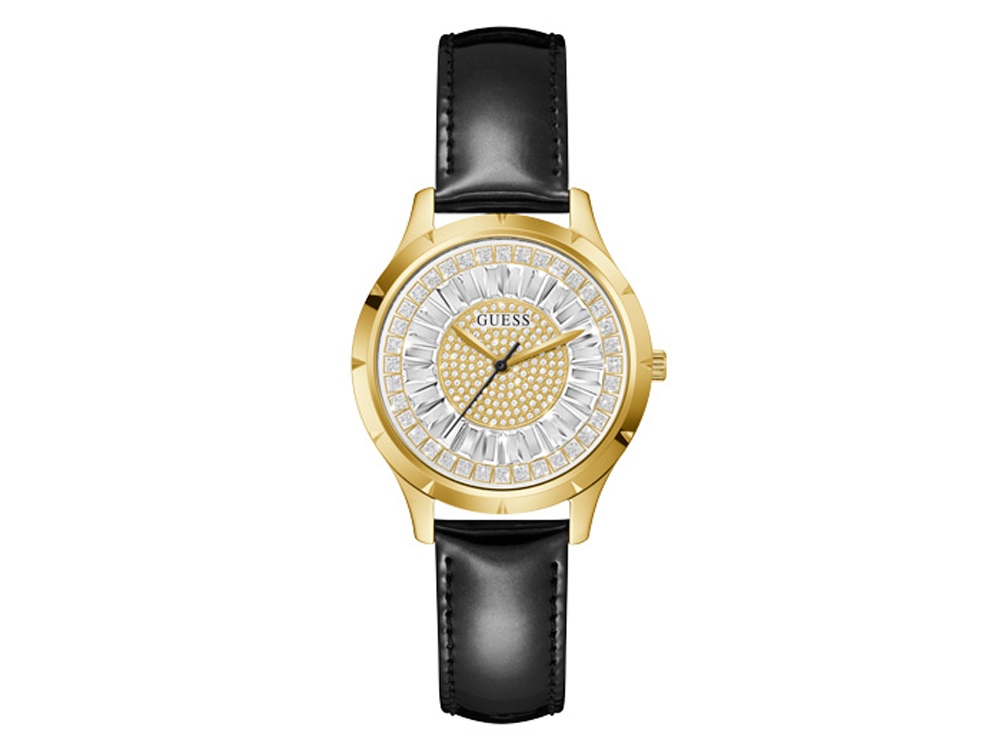 Часы наручные GLAMOUR, женские с логотипом Guess | Print Logo