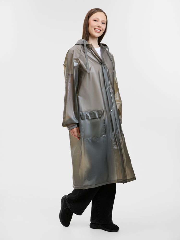 Дождевик RainDrop, серый, размер 3XL/4XL
