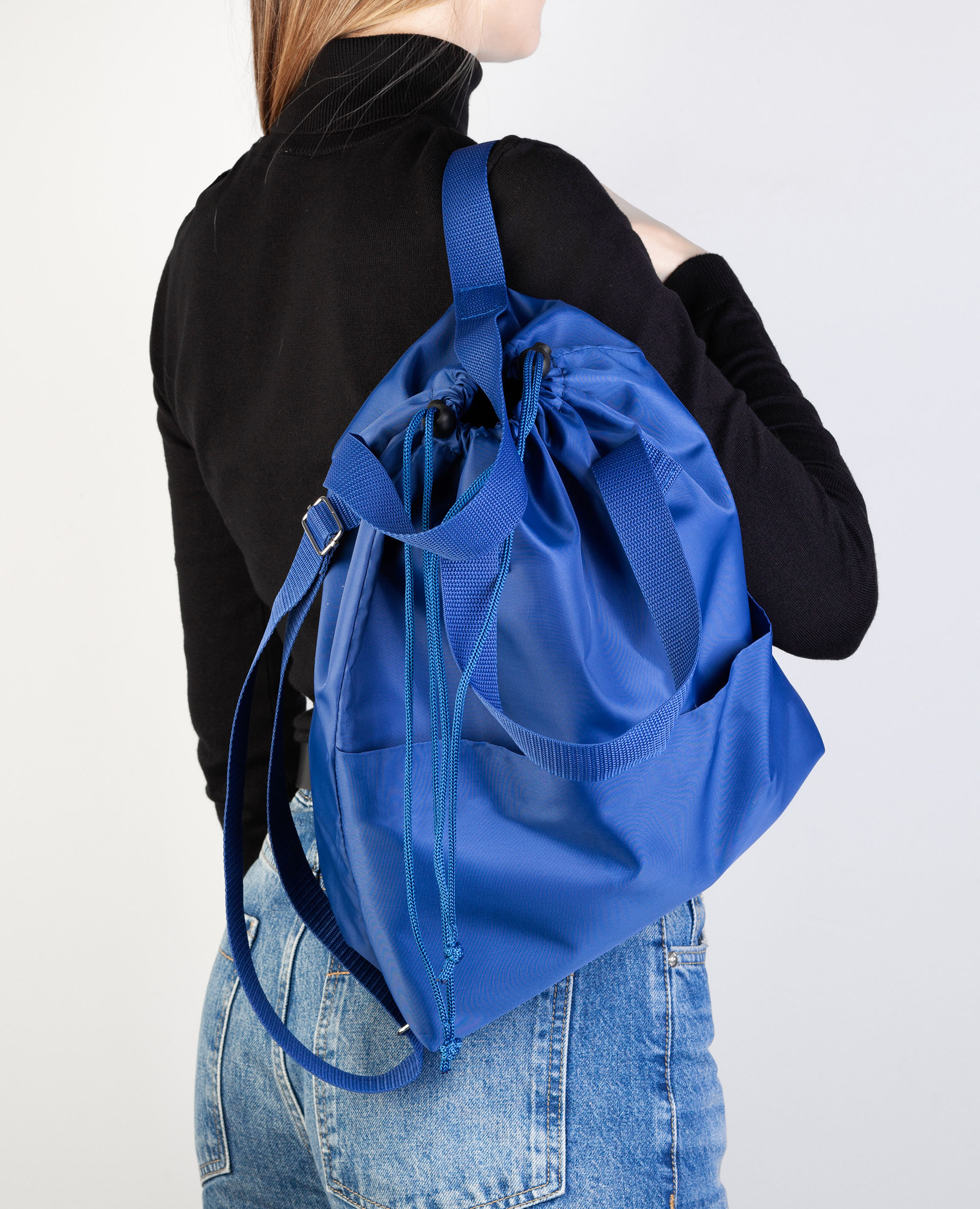 Сумка-рюкзак "Carry", серый с бирюзовым, серый с бирюзовым