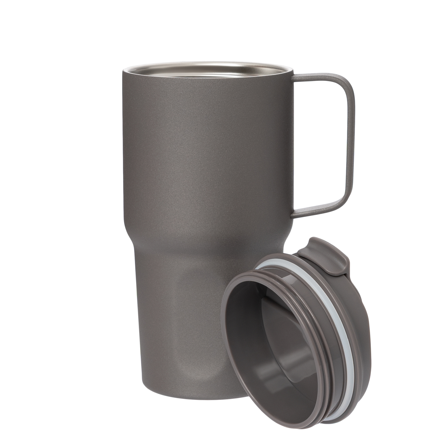 Термокружка вакуумная Авентура, серая
