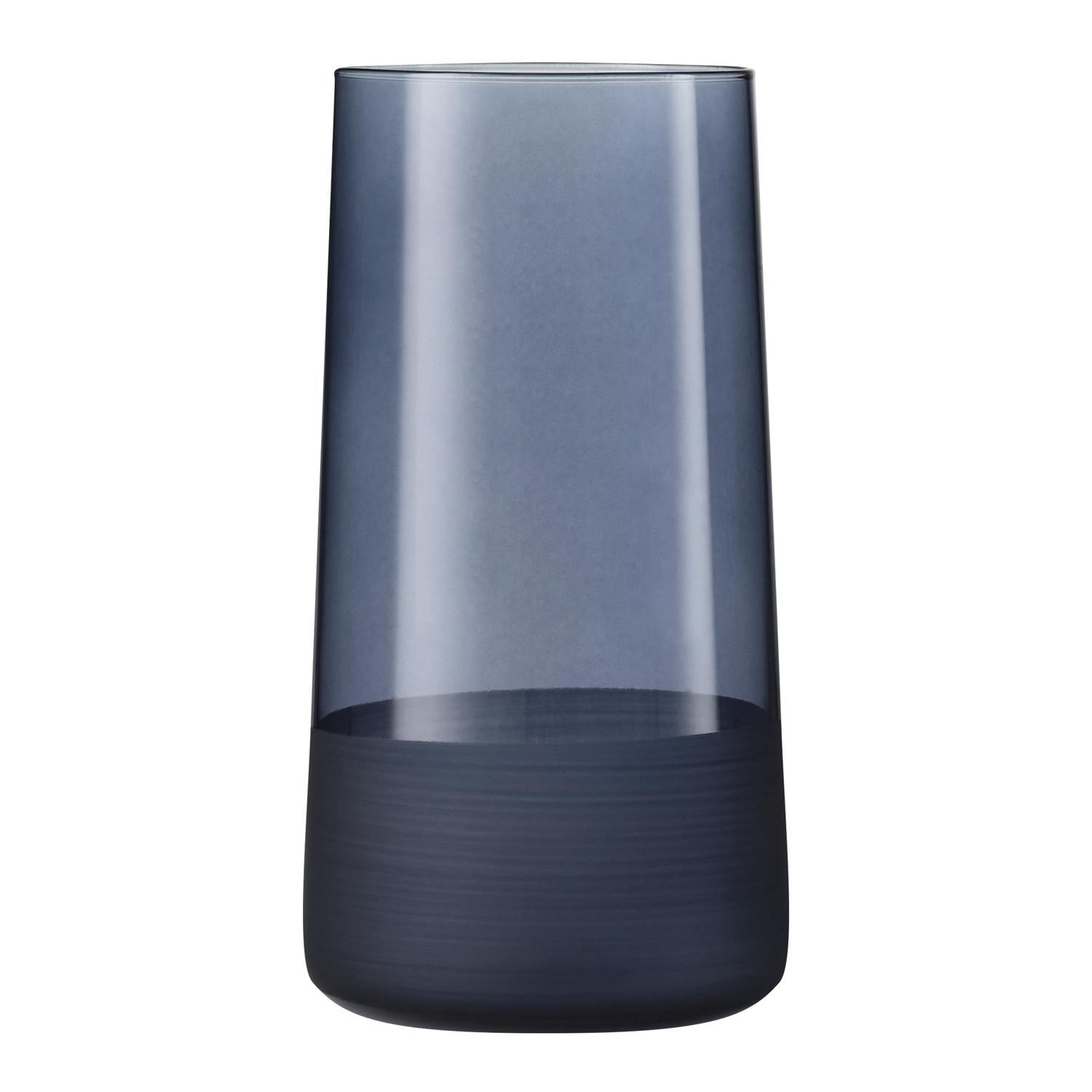 Стакан для воды высокий Блэк Эдишн (Black Edition), черный фото на сайте Print Logo.