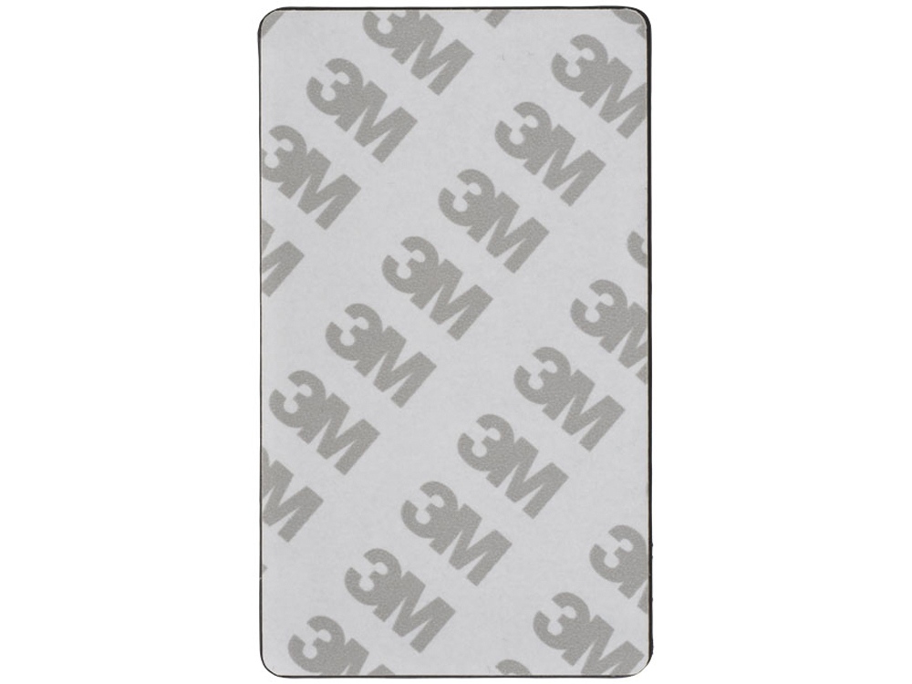 Бумажник RFID с двумя отделениями, серебристый