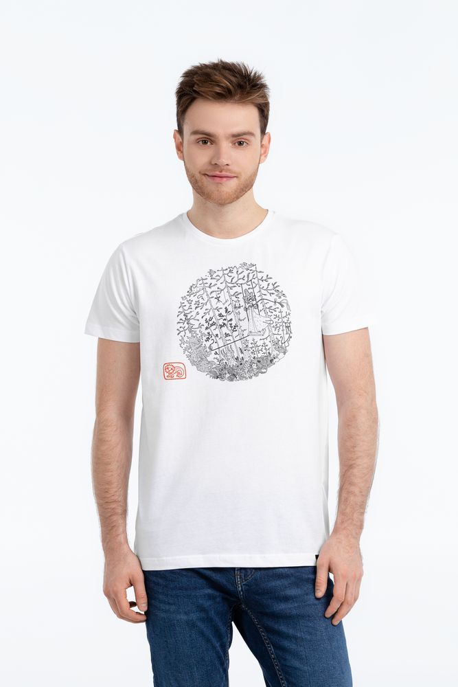 Футболка «Качели» с логотипом Author's | Print Logo