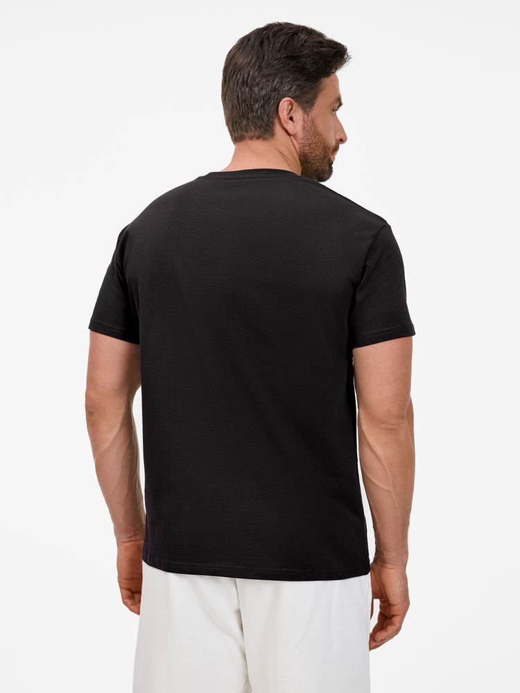 Футболка унисекс T-Bolka 200, черная, размер 4XL