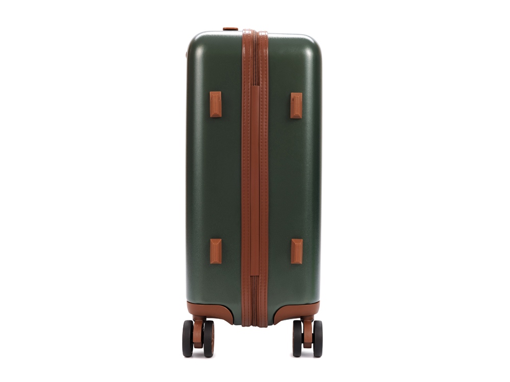 Чемодан для ручной клади BUGATTI АМЕЛИЯ | AMELIA, зеленый, поликарбонат / АБС-пластик, 32х22х53 см, 30 л