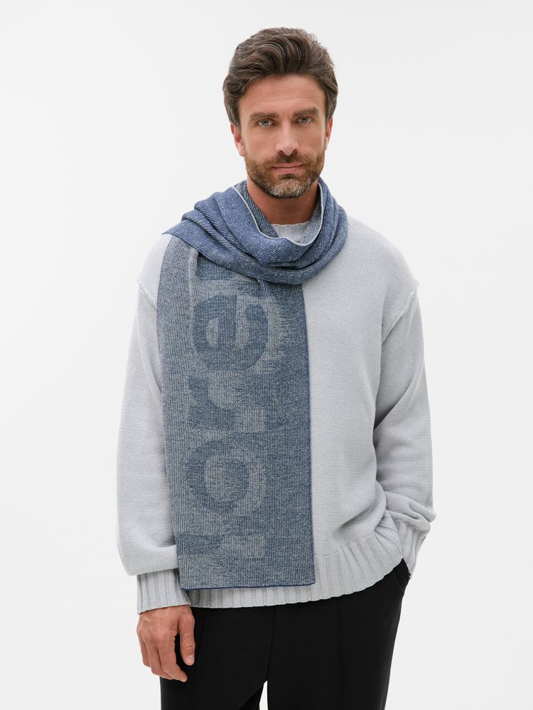 Шарф Denim XXL на заказ фото на сайте  Print Logo.