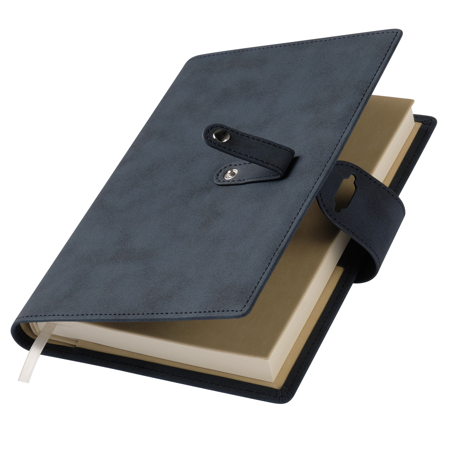 Ежедневник-портфолио Пассаж (Passage NEO) недатированный в подарочной коробке, черный с логотипом Portobello Тренд | Print Logo