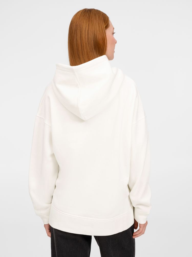 Худи оверсайз унисекс Tolla, молочное, размер XS/S