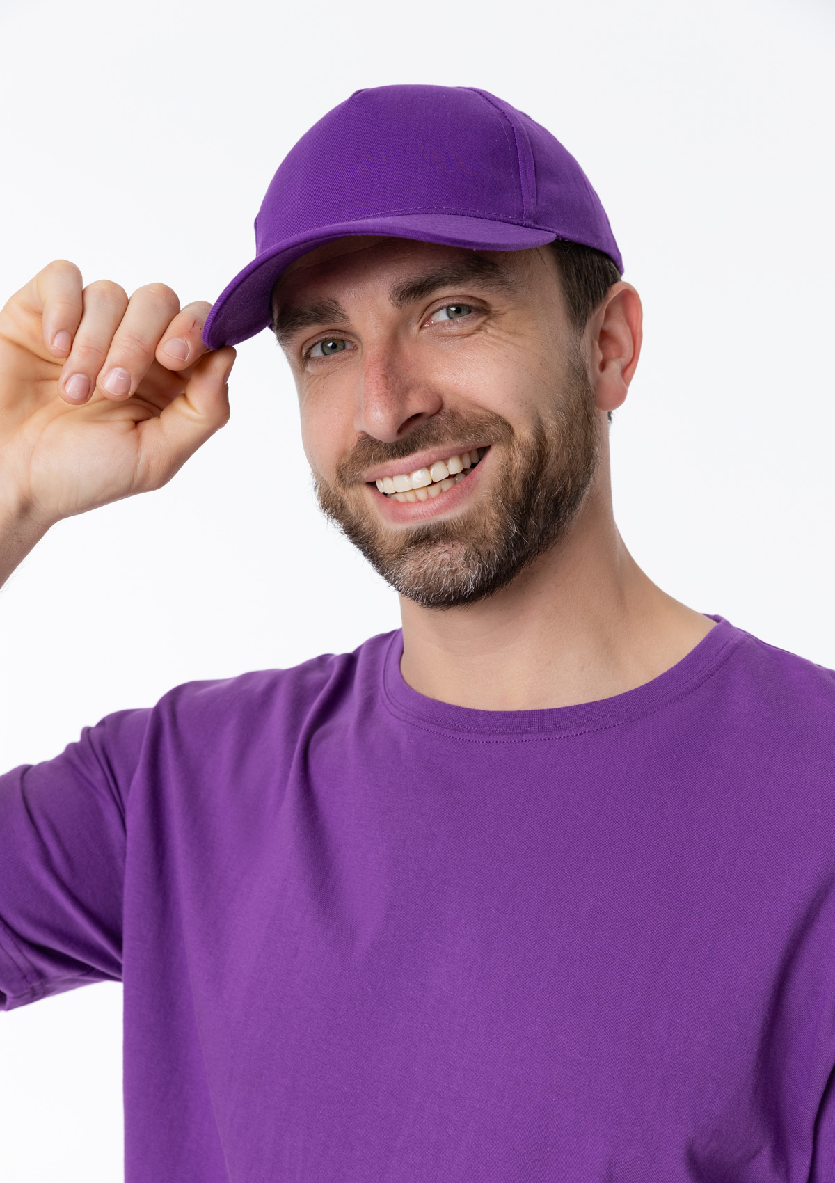 Футболка унисекс без бокового шва STAN хлопок 160, 02, Фиолетовый,  (94)  (48/M)