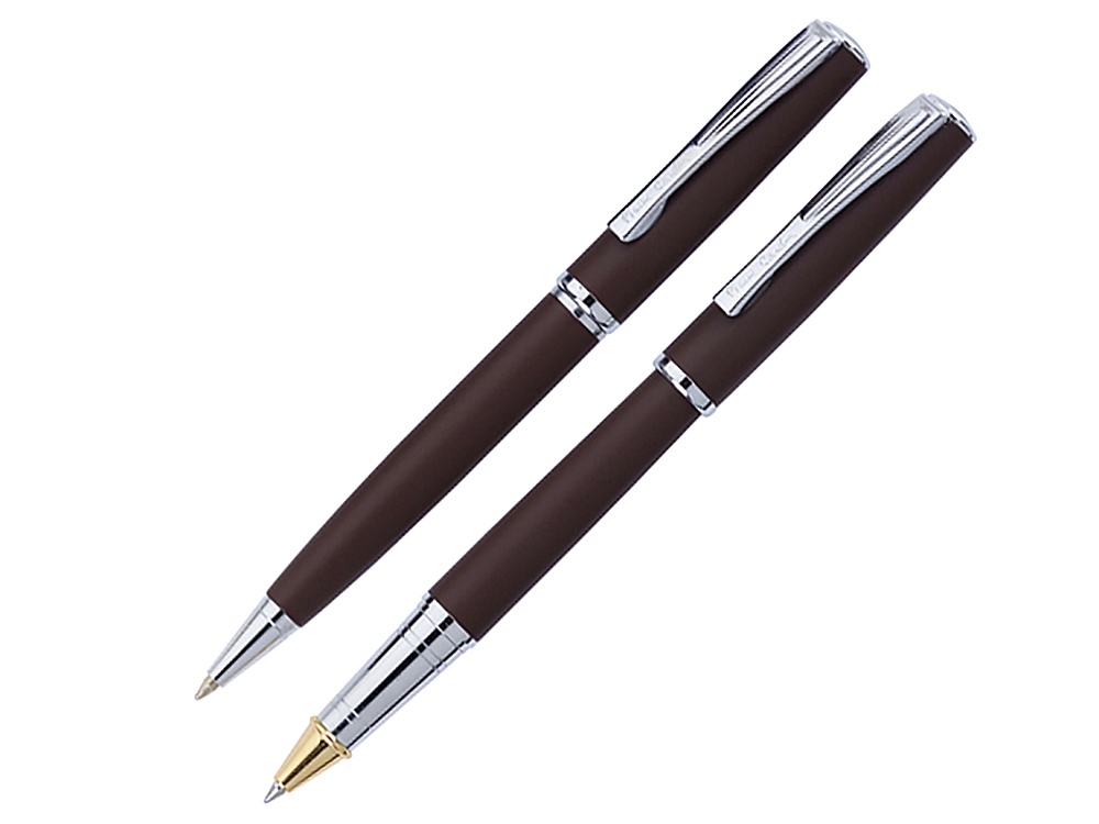 Набор Pen and Pen: ручка шариковая, ручка-роллер с логотипом Pierre Cardin | Print Logo