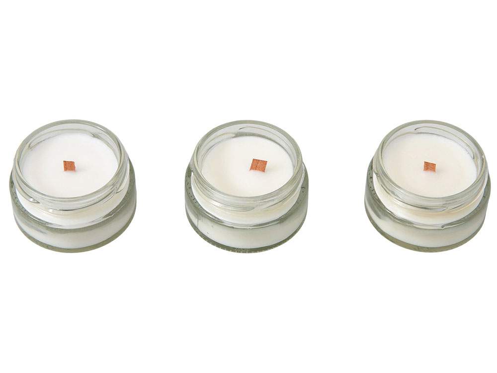 Набор свечей в баночках The Comfort Keeper с логотипом KIANA | Print Logo