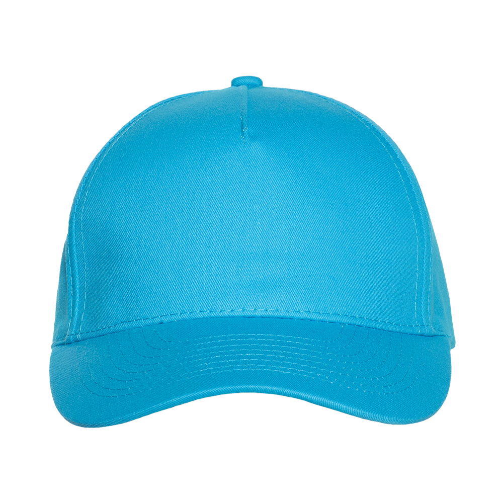 Бейсболка STAN 5 клиньев хлопок 150, 10L, Бирюзовый,  (32)  (56-58/ONE SIZE)