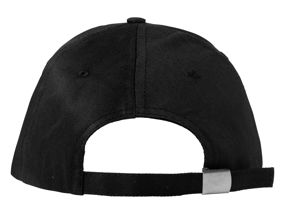 Бейсболка Brunswick, 5 панелей, черный