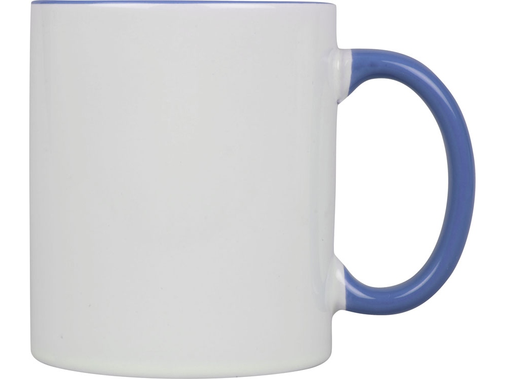 Кружка для сублимации Sublime Color, белый/светло-синий