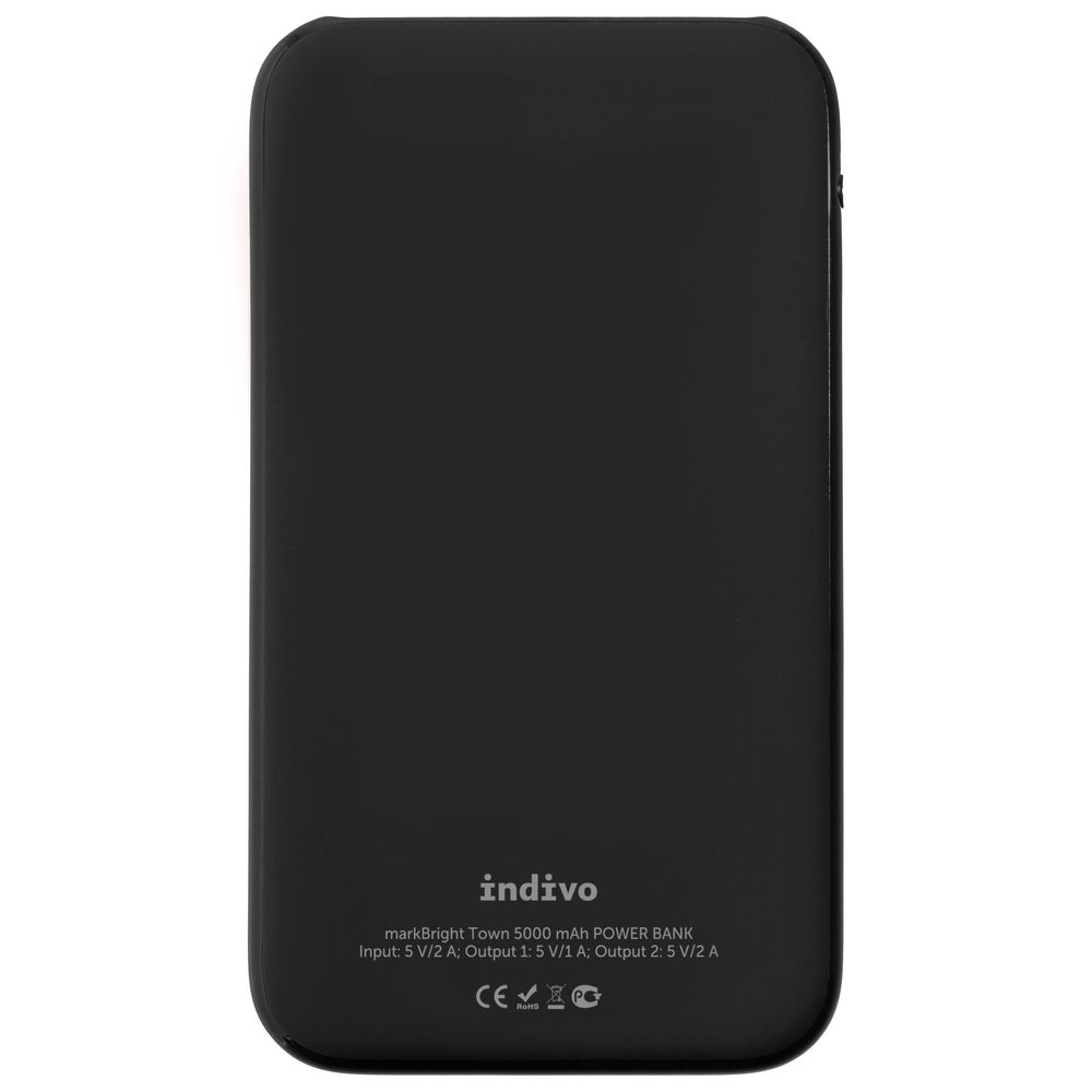 Аккумулятор с подсветкой markBright Town, 5000 мАч