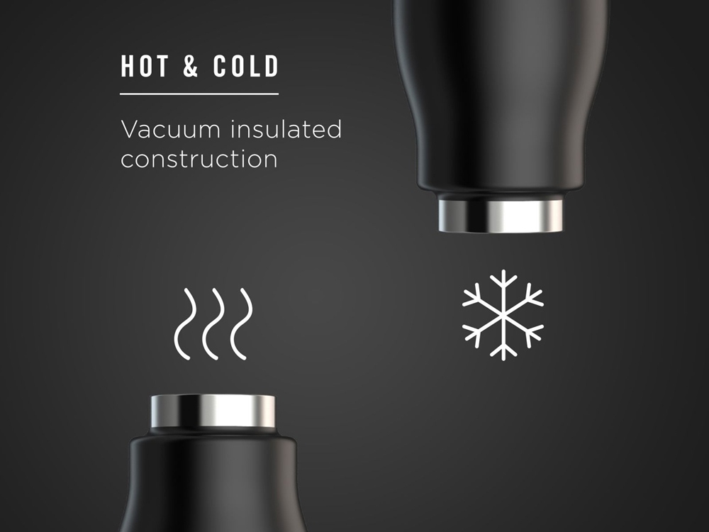 Термос Zoku 500 мл Black Camo