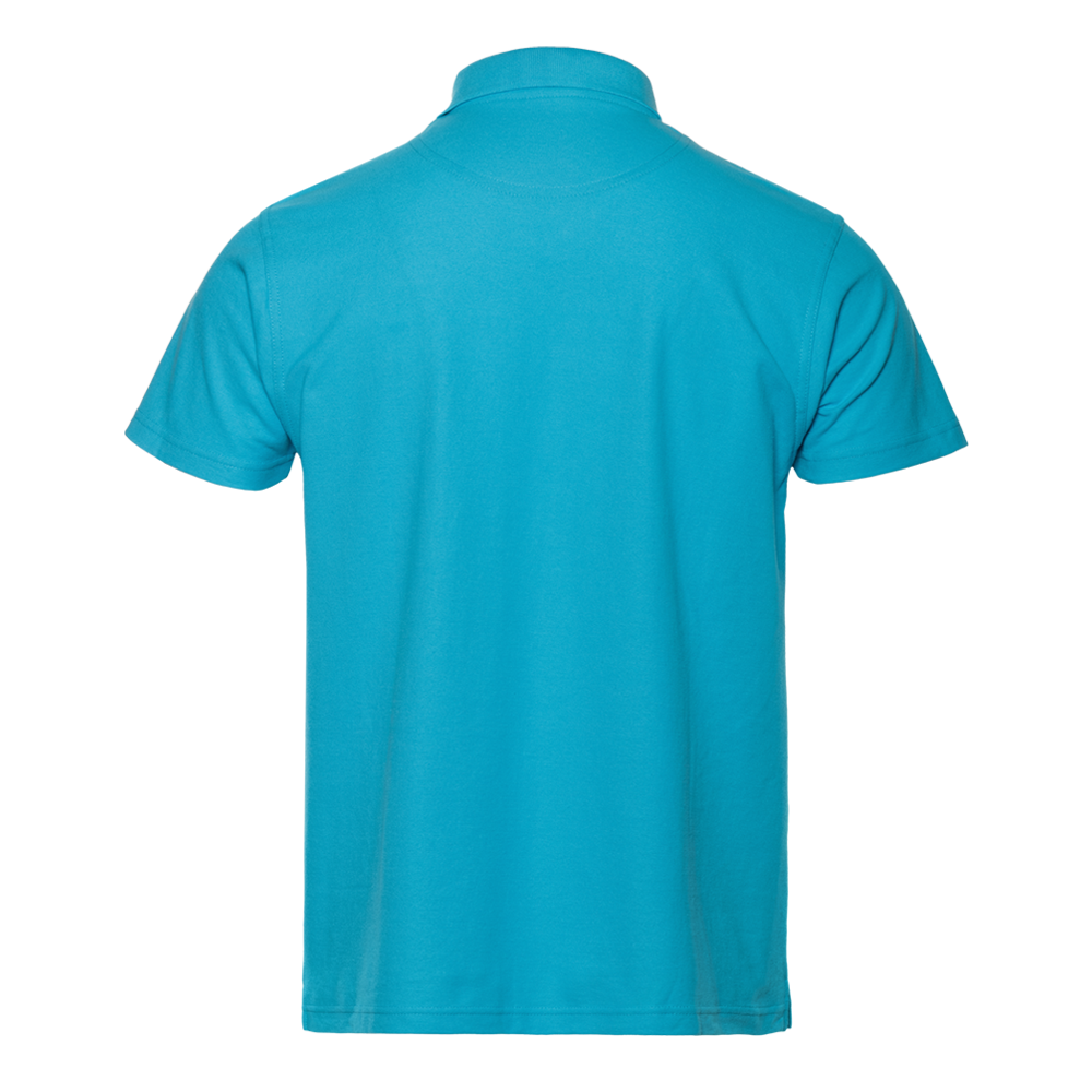 Рубашка поло мужская STAN хлопок/полиэстер 185, 104, Бирюзовый,  (32)  (48/M)