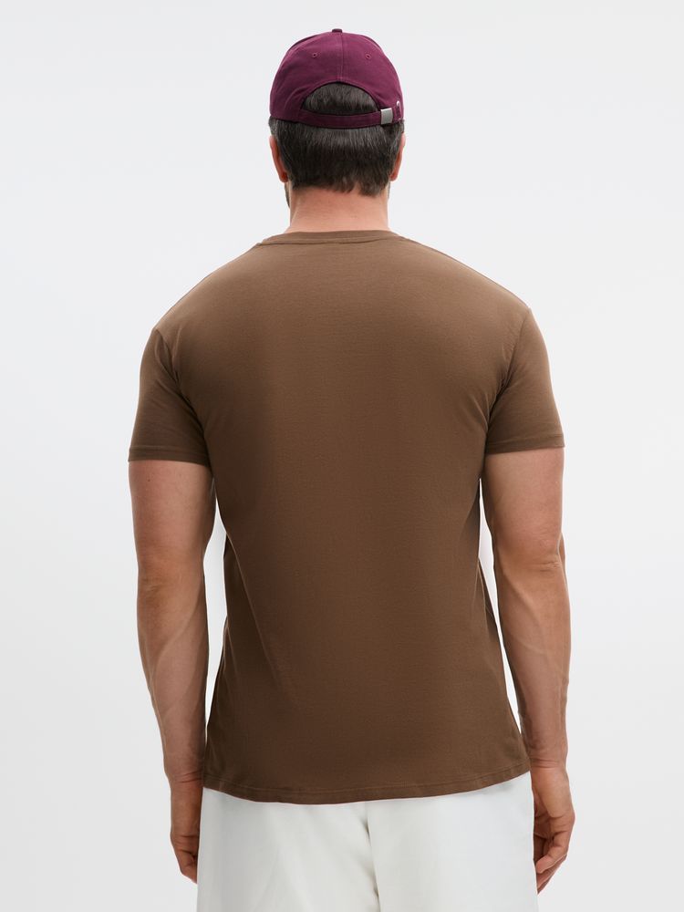 Футболка Imperial 190 коричневая, размер S