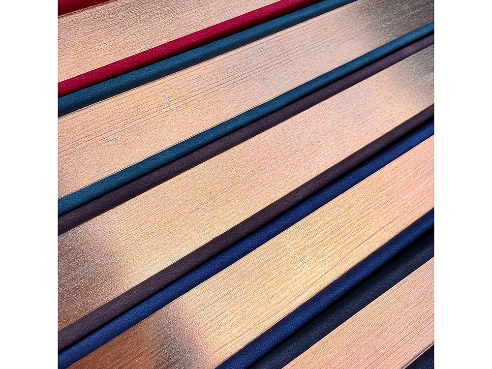 Ежедневник недатированный А5 Royal, коричневый с бронзовым срезом