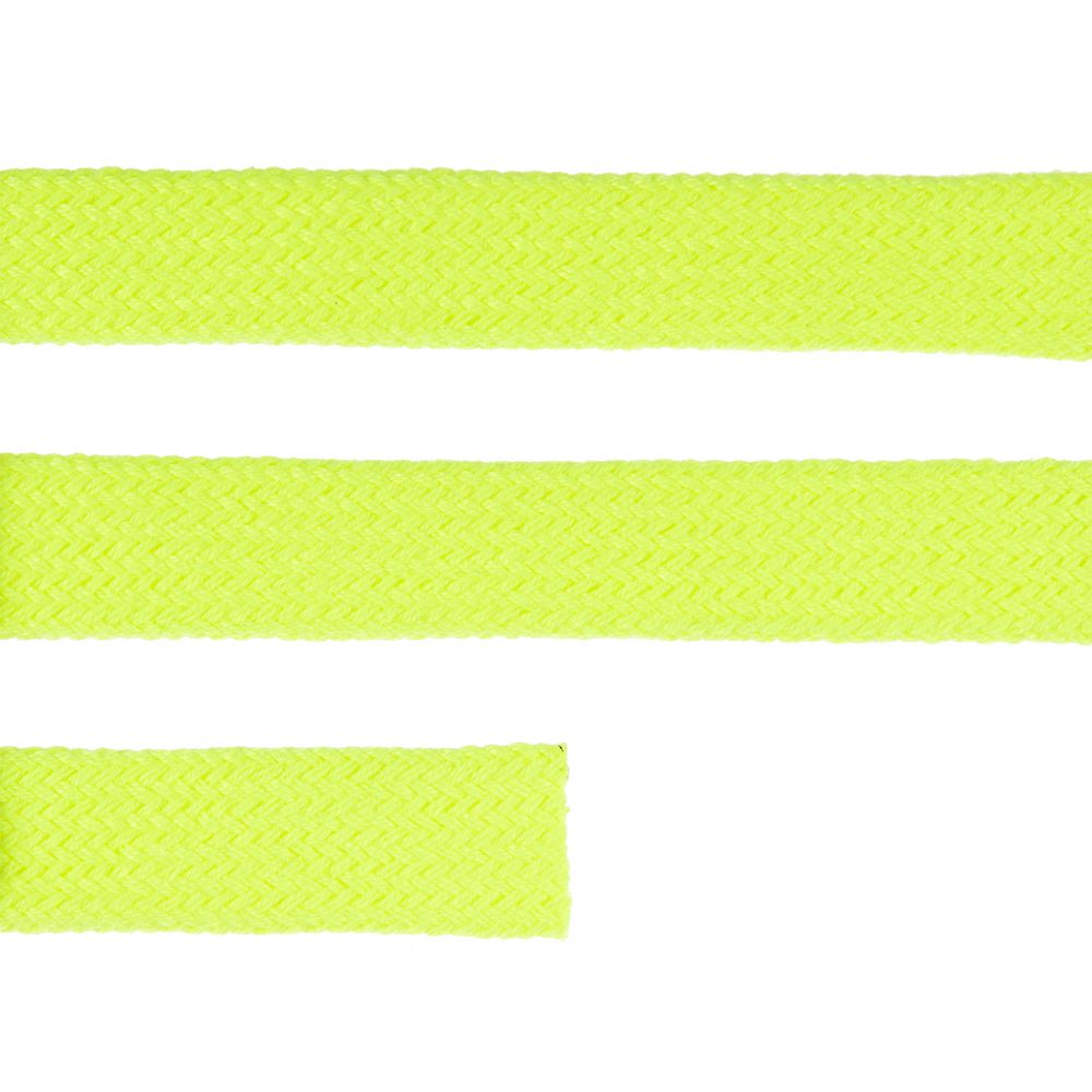Плоский шнур Cord XL, желтый неон