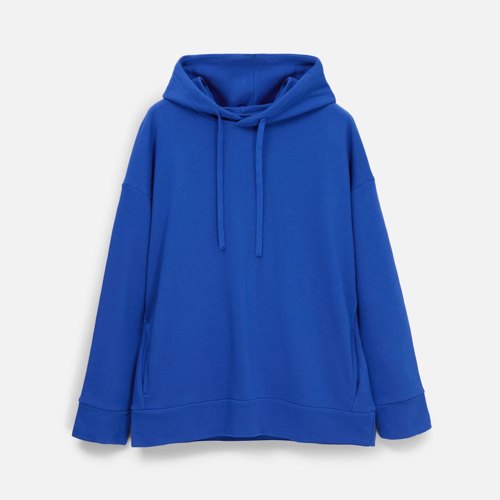 Худи унисекс H2, синее, размер XL/XXL