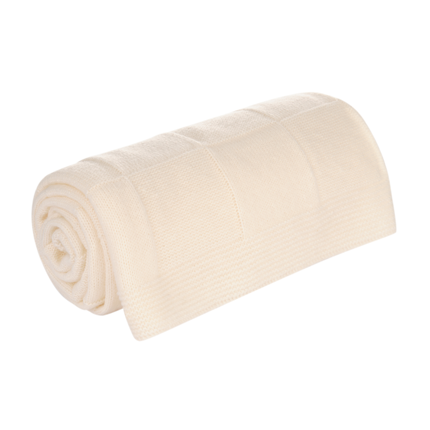 Плед Male вязаный, 160*90 см, бежевый (без  подарочной коробки) с логотипом Portobello Пледы | Print Logo