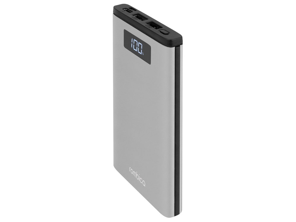 Внешний аккумулятор NEO TS100 Quick, 10000 mAh с логотипом Rombica | Print Logo