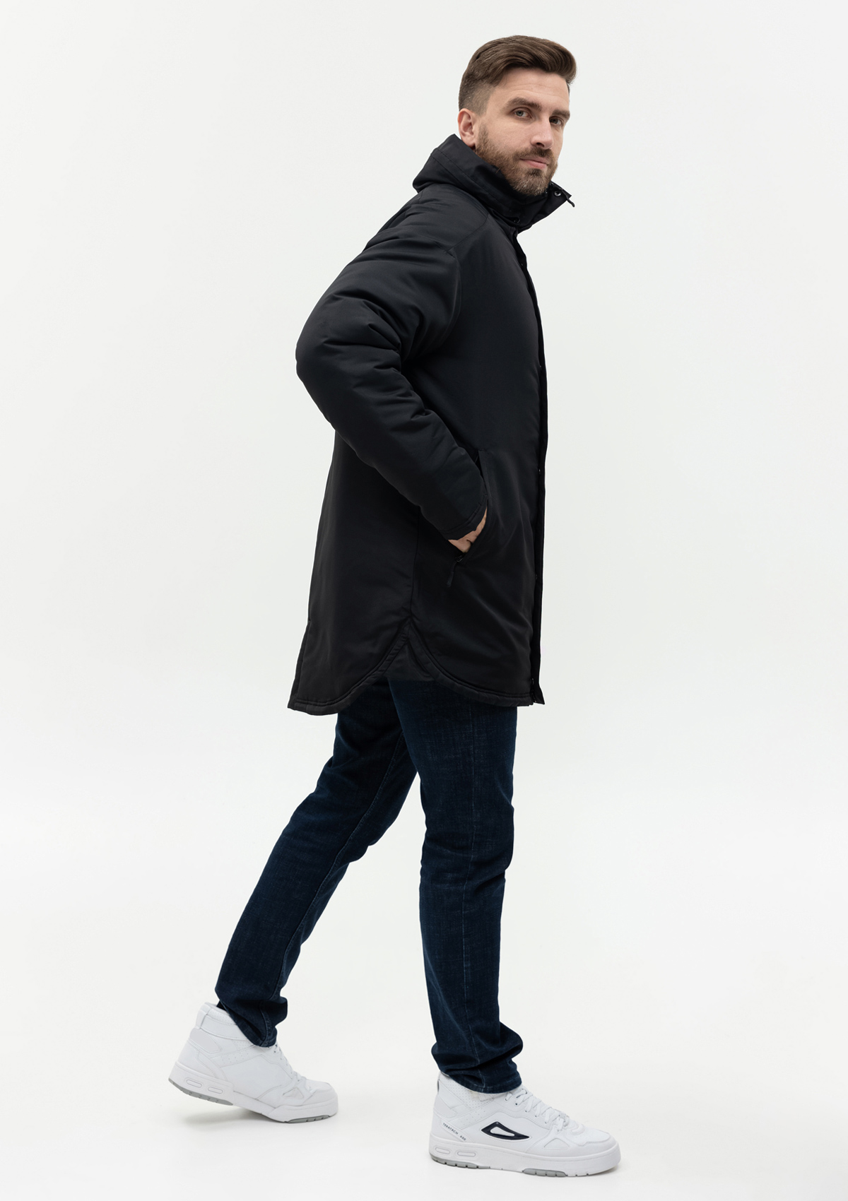 Куртка утепленная мужская STAN, 180,73, Чёрный,  (20)  (50/L)