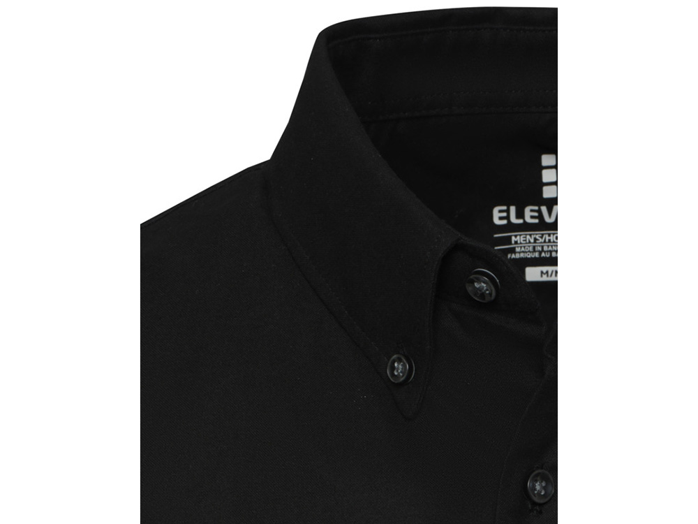 Sphene мужская рубашка оксфорд - сплошной черный