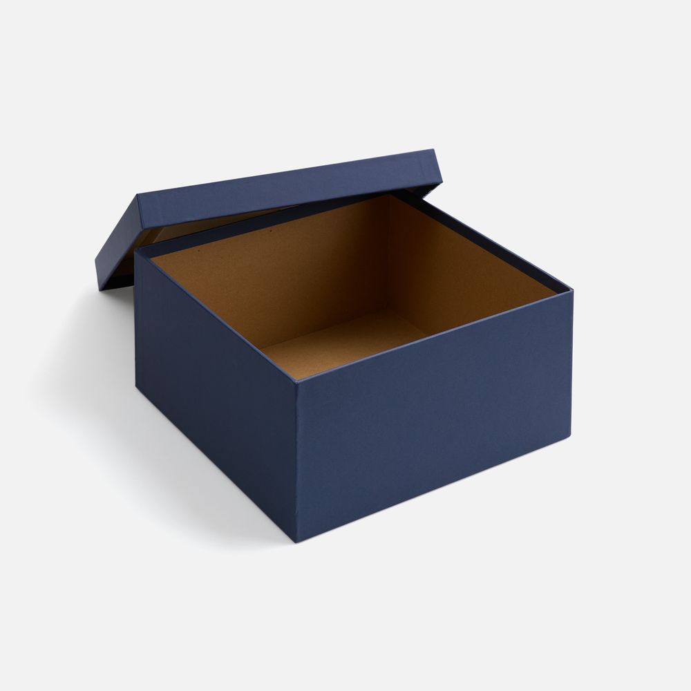 Коробка The Blue Bear — пример нанесения логотипа () | Print Logo