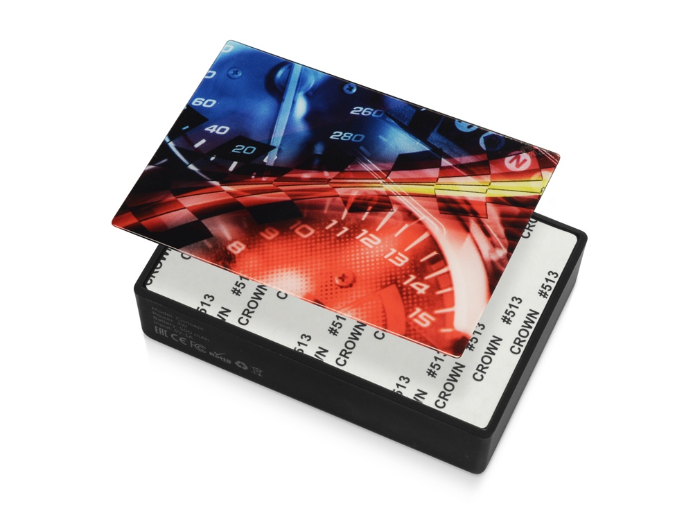 Портативная колонка Concept с закаленным стеклом с логотипом  | Print Logo